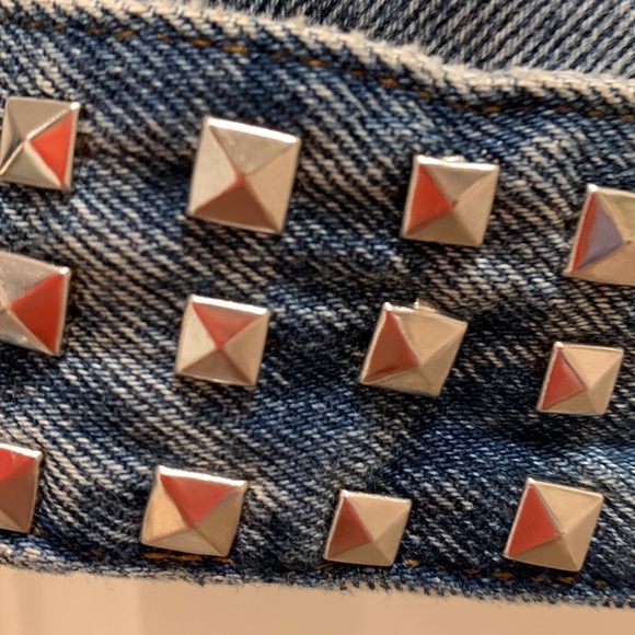 New CURRENT ELLIOTT The Turnt Boulder Jacket Blue size 1 and 2/XS & S - Picture 11 of 14